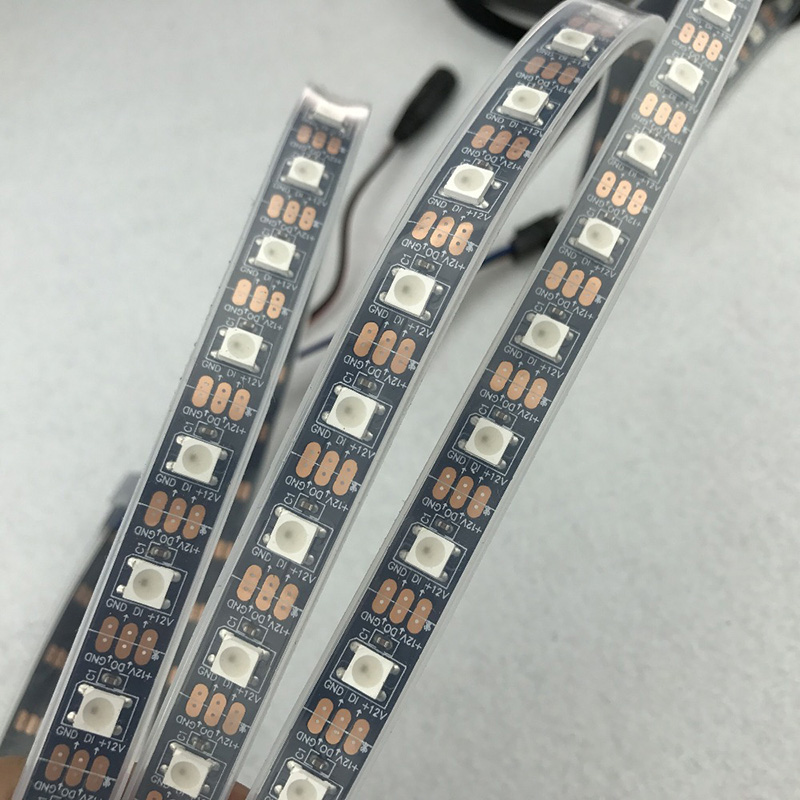 Individually Addressable Programmable 12V LED Strip Lights CS8812F Pixel LED Similar to WS2812B Individually Addressable Programmable 12V LED Strip Lights CS8812F Pixel LED Similar to WS2812B
